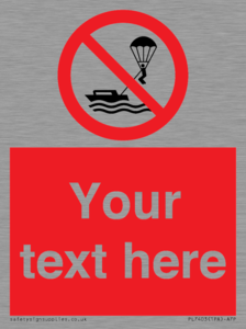 Custom No parasailing